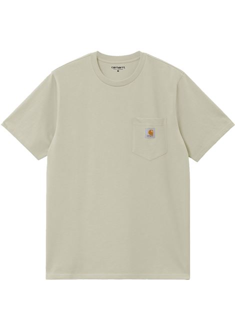 s/s pocket t-shirt unisex beryl in cotton CARHARTT WIP | I0304341YG.XX